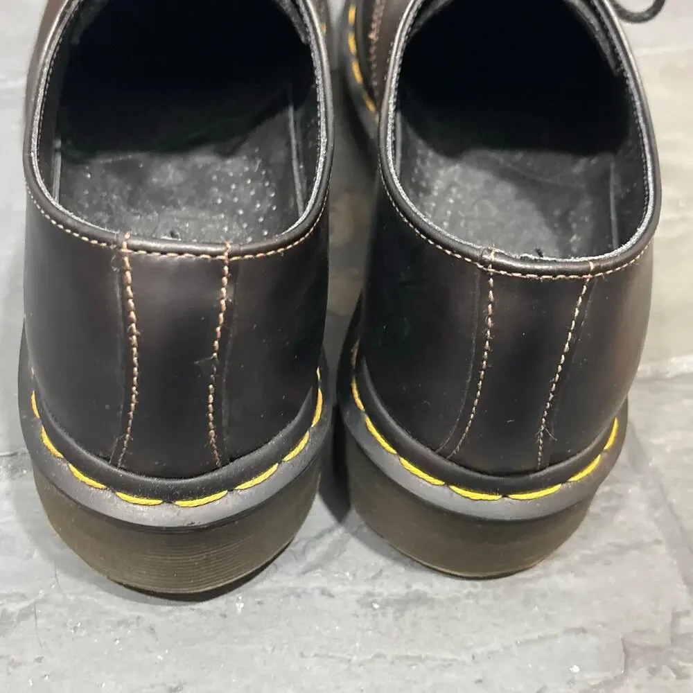 Dr. Marten's 1461 Black Smooth Leather Oxford Shoes - size 9